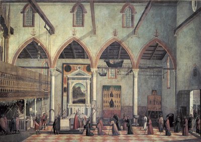 Verschijning van de Gekruisigde van de Berg Ararat in de Kerk van Sant